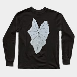 Leaf White Long Sleeve T-Shirt